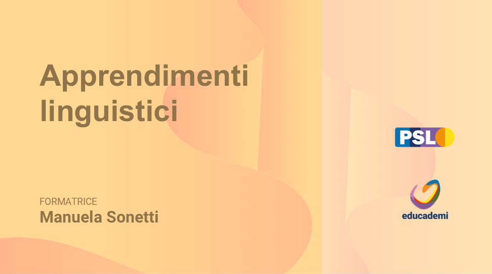 Apprendimenti linguistici