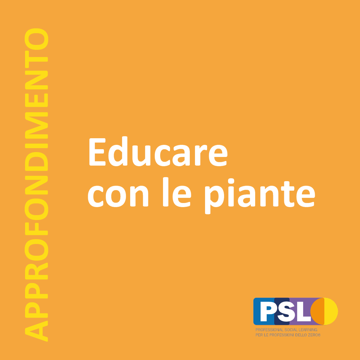 Educare con le piante